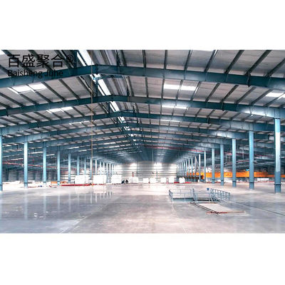 Struktur Baja Murah Pre Engineering Warehouse Workshop Prefab Industri Bangunan Baja Prefabrikasi