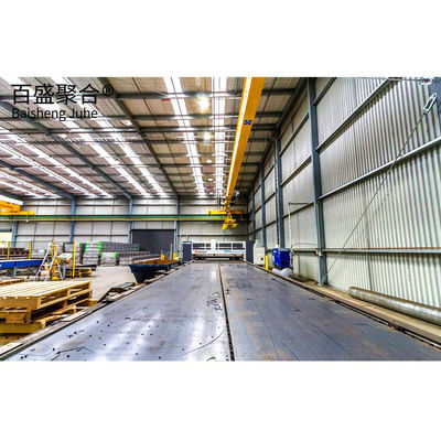 Struktur Baja Murah Pre Engineering Warehouse Workshop Prefab Industri Bangunan Baja Prefabrikasi