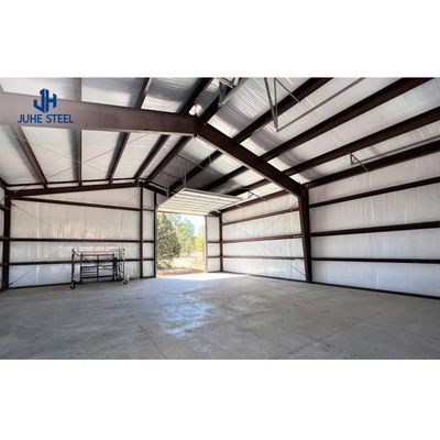 Safe Durable Steel Structure Cheap Prefab Warehouse Workshop Garage Hanger Shed Rumah tangga yang nyaman