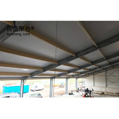 Struktur baja bersertifikat ISO9001 2008/CE/BV untuk peternakan unggas dan kambing yang diproduksi
