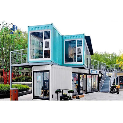 Rumah Prefabrikasi Berharga Murah dengan Berat Ringan dan Ukuran Tutup 2250*5850*2530