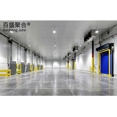 GB Standard Steel Workshop Cold Storage Room 50Ton untuk ikan Kontainer hemat energi