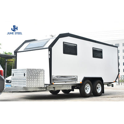 Hotel Flat Pack Container House Prefab 20ft Mobile Foldable Slide Out Struktur Baja