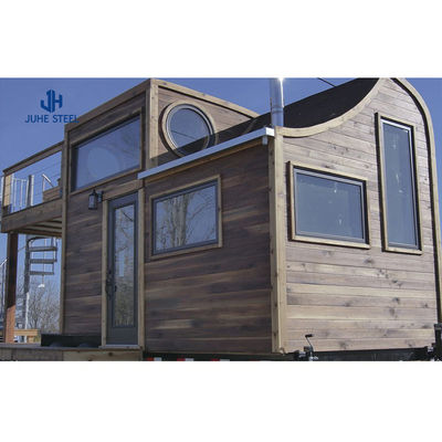 Hotel Prefab Rumah Ringan dengan Flat Pack Slide Out Container House dan Kamar Tidur Desain Modern