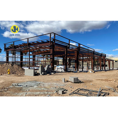 Prefab Galvanized Structural Beam Steel Light Steel Q345 Q235 Frame Utama untuk Bangunan