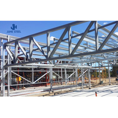 C.Z Bentuk Purlin Struktural Baja Besi Prefabrikasi Gudang Sandwich Panel Atap