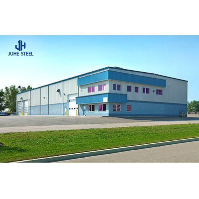 Customization Size Metal Steel Frame Workshop untuk konstruksi struktural ringan industri