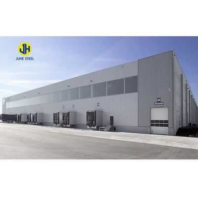 Struktur baja yang disesuaikan gudang bengkel ruang hangar dengan atap panel sandwich