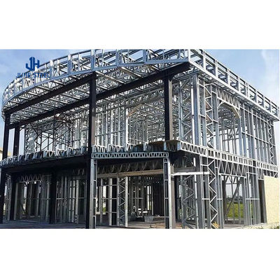 Galvanized Fast Install Light Villa Prefabrikasi Rumah Kontainer untuk Hidup Populer