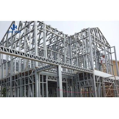 Galvanized Fast Install Light Villa Prefabrikasi Rumah Kontainer untuk Hidup Populer