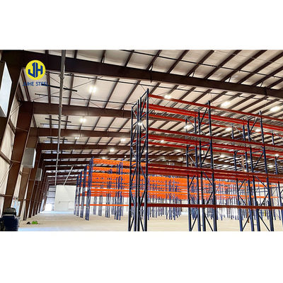 Apex Roof Prefab Metal Garden Shed untuk Struktur Baja Karbon Rendah Q235B/Q345B