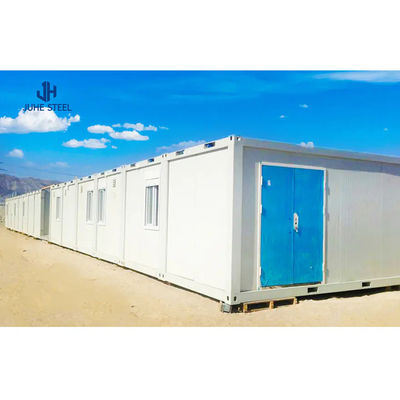 20 ft Rumah Pre Fab Rumah Kontainer Rumah yang dapat diperluas dengan fitur desain yang dapat disesuaikan