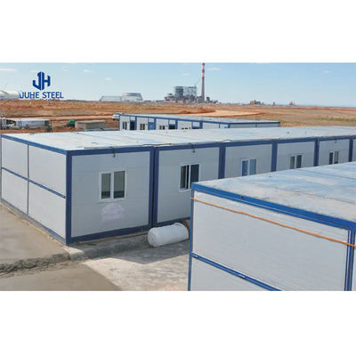 20 ft Rumah Pre Fab Rumah Kontainer Rumah yang dapat diperluas dengan fitur desain yang dapat disesuaikan