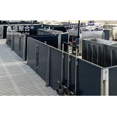 Pintu geser dan panel sandwich atap pilihan yang ideal untuk 1000 Sows Pig Farm House