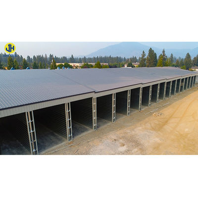 Struktur Baja Lokakarya Gudang Hangar Rumah Modern Bahan Konstruksi Prefab