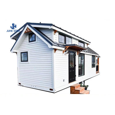 Rumah Modular Prefab Disusun Rumah Kontainer Paket Lemak untuk Pemasangan Mudah