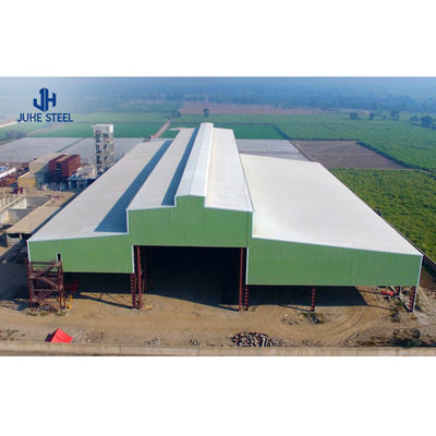 CE / ISO9001 Struktur baja bersertifikat Gudang Industri untuk Pabrik Kimia Pasokan Langsung