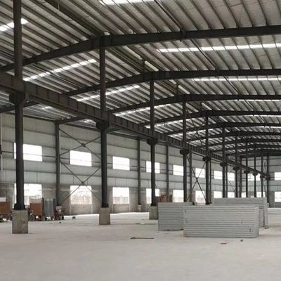 Bangunan Struktur Baja Prefabrikasi untuk Gudang Gudang Gudang