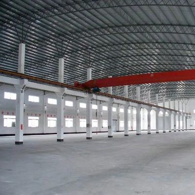 Bangunan Struktur Baja Prefabrikasi untuk Gudang Gudang Gudang