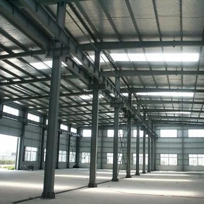 Bangunan Struktur Baja Prefabrikasi untuk Gudang Gudang Gudang