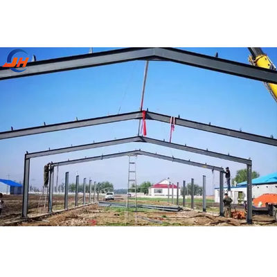 Baja Grade Desain Modern Coop Ayam Untuk Peternakan Unggas Rumah Struktur Baja Gudang Peternakan