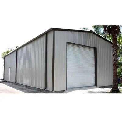 Struktur Baja Gedung Gudang Bangunan Prefab Garasi Bangunan Kit dengan Desain AutoCAD