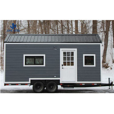 Container Shipment Prefabricated Mobile Home Kiosk House dengan Pintu Baja dan Toilet