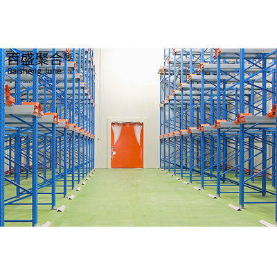 Prefab Workshop Cold Storage Warehouse Konstruksi dengan C/Z Galvanized Steel Purling