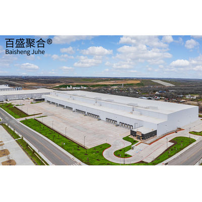 Prefab Workshop Cold Storage Warehouse Konstruksi dengan C/Z Galvanized Steel Purling