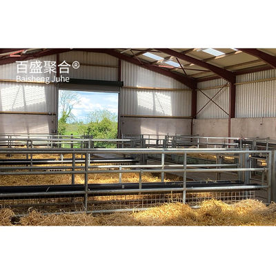 Pertanian Baja Struktur Baja Prefab Peternakan Kambing Pengungsian Kambing Rumah dengan balok H