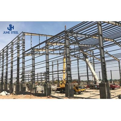 ISO9001 2008/CE/BV Bersertifikat Bangunan Prefabrikasi dengan Baja Karbon Rendah Q235B/Q345B