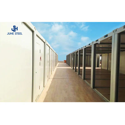 Rumah Kontainer yang Murah dan Modern dengan Panel Sandwich EPS 50/75mm / Dinding Wol Batu