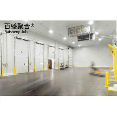 Pintu Rolling Galvanized Struktur Baja Prefabrikasi Gudang Gedung Cold Storage