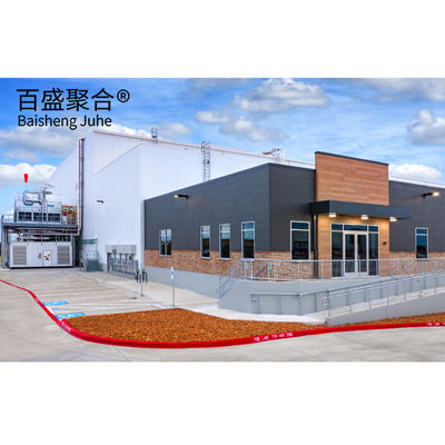 Pintu Rolling Galvanized Struktur Baja Prefabrikasi Gudang Gedung Cold Storage