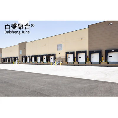 Pintu Rolling Galvanized Struktur Baja Prefabrikasi Gudang Gedung Cold Storage