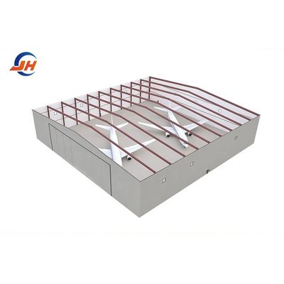240x250 Ukuran Pengolahan Pengelasan Layanan Hangar untuk Struktur Baja Pesawat Pribadi Dibuat