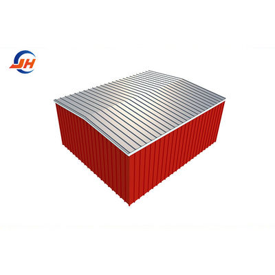 Beban Angin 200Km/H Hangar Pesawat Tenda Prefab Metal Hangar Pesawat Standar ASTM
