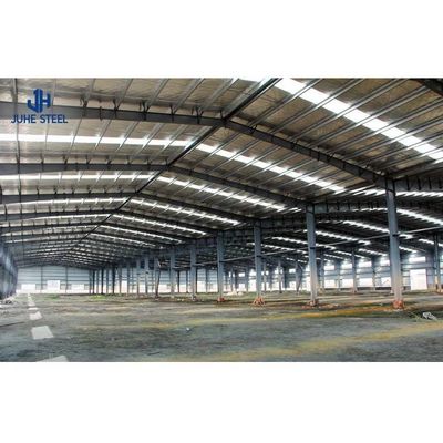 Standar ASTM Q235B/Q345B Bangunan Gauge Ringan Bangunan Prefab Rangka Baja
