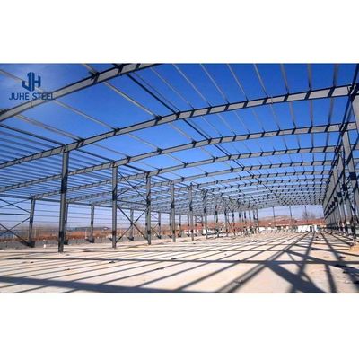 Standar ASTM Q235B/Q345B Bangunan Gauge Ringan Bangunan Prefab Rangka Baja