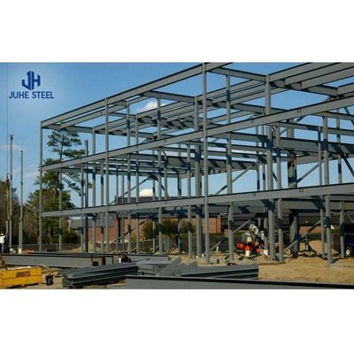 Standar ASTM Q235B/Q345B Bangunan Gauge Ringan Bangunan Prefab Rangka Baja