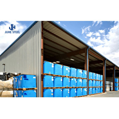 CE/ISO9001 Sertifikasi Struktur Baja Prefab Gedung Gudang untuk Logistik Gudang