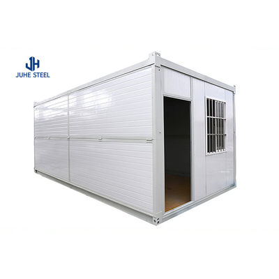 Desain Modern 20FT 2 Kamar Tidur Rumah Kontainer Prefabrikasi Mewah Dengan Kamar Mandi Lengkap