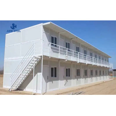 Rumah Kontainer Prefabrikasi dalam Gaya Desain Modern dengan Jendela Alloy Aluminium