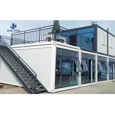 Rumah Kontainer Prefabrikasi dalam Gaya Desain Modern dengan Jendela Alloy Aluminium