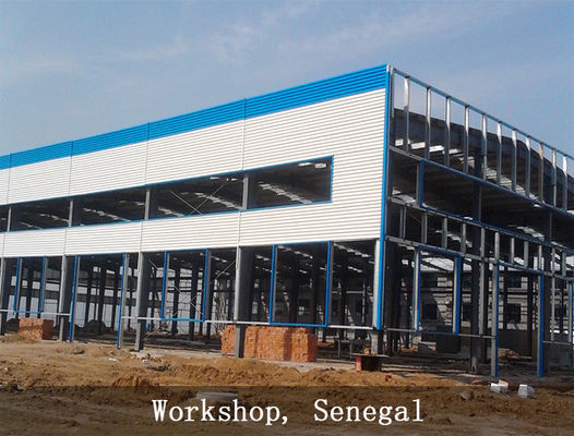 Q235B Pabrik Prefabrikasi Struktur Logam Baja Lokasi penyimpanan