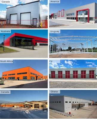 Q235B Pabrik Prefabrikasi Struktur Logam Baja Lokasi penyimpanan