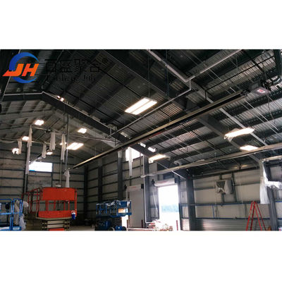 Aluminium Alloy Window Prefabricated Warehouse untuk bangunan struktur baja yang disesuaikan