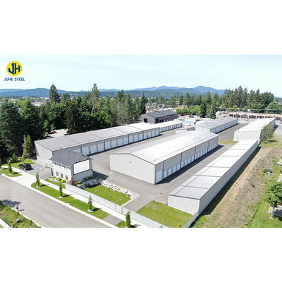 ISO9001 2008/CE/BV Sertifikasi Konstruksi Kerangka Logam untuk Lokakarya Gedung Industri Besar