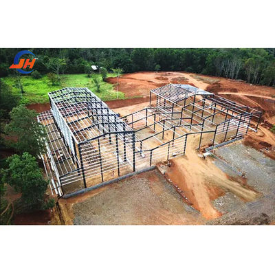 Pasar Luar Negeri Lokakarya Struktur Baja Prefab dengan C.Z Shape Steel Channel Purlin
