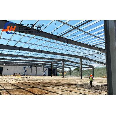 Ringan dan Toleransi ± 1% Prefab Warehouse Steel Structure Workshop untuk kebutuhan industri